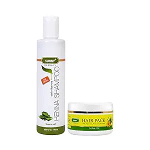Sunny Henna Shampoo(150ml) & Hair Pack(100gm)