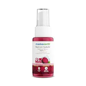Mamaearth Beetroot Hydraful Essence Serum - 50 ml For Hydrated Pink Glow with Beetroot & 1