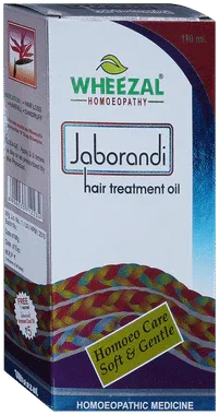 Wheezal Jaborandi Hair Treatment Oil bottle of 110 ml oil