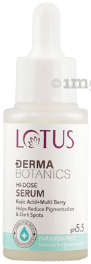 LOTUS DermaBotanics Hi-Dose Serum bottle of 28 ml serum