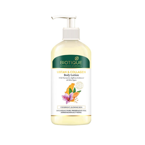 BIOTIQUE UBTAN & COLLAGEN Body Lotion