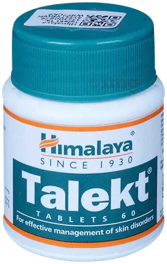 Himalaya Talekt Tablet for Skin Health bottle of 60 tablets