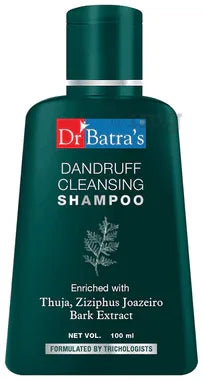 Dr Batra's Dandruff Cleansing Shampoo bottle of 100 ml shampoo