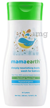 Mamaearth Deeply Nourishing Body Wash for Babies bottle of 200 ml body wash by Mamaearth – Shop authentic Mamaearth products. Free S/H Singapore, Dubai, Japan. Trusted since 2013, 50K+ orders