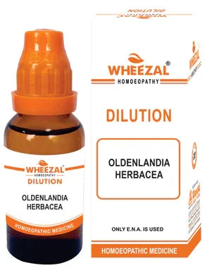 Wheezal Oldenlandia Herbacea Dilution 50M bottle of 30 ml dilution