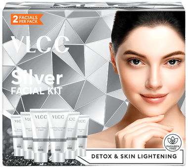 VLCC Natural Sciences Silver Facial Kit box of 1 kit
