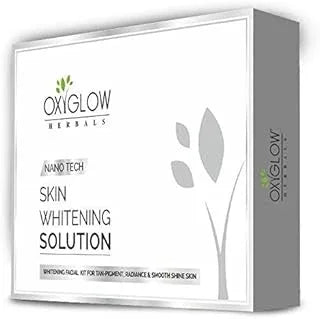 Oxyglow Herbals Nanotech Skin Whitening Solution Kit, White, 250 g