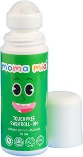 MOMA MIA Touch-Free Rash Roll On (75 ml)-Diaper Rash Cream|Clinically Tested for Baby's Delicate Skin|Treats and Prevents Diaper Rashes|Easy Application|Enriched with Calendula|Ammonia-Free PACK OF 1