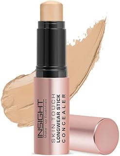 Insight Cosmetics Skin Touch Longwear Concealer|Lightweight, Full Coverage Foundation With Natural And Dewy Finish For Face Makeup|Easy To Apply With Hand Stick Applicator, 5gm(CR122-LN13)