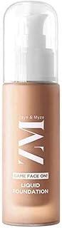 ZM Game Face on Liquid Foundation 12hour Long-lasting | Smudge-Proof | Transfer Proof | SPF 25 (Almond)
