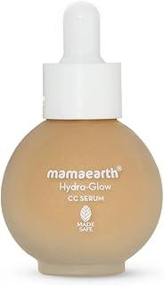 Mamaearth Hydra-Glow CC Serum with Vitamin C & Hyaluronic Acid - Peach - 30 ml | Hydrates Skin | Natural Coverage| SPF 30