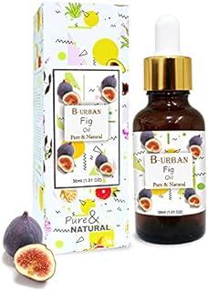 B-URBAN Fig Oil, Pure And Natural Fig Oil With Dropper,High Concentration Of Vitamin E |Skin Care (Moisturize, Nourish, Rejuvenate),Hair Care (Prevent Dry Brittle And Split Ends)-30ml