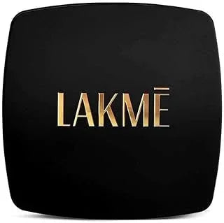 LAKMÉ Forever Matte Compact, Smooth Finish For Normal Skin , Lasts For 12 Hrs, Even Toned Look, Shell, 9G, Black