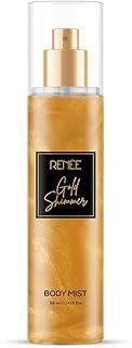 RENEE Gold Shimmer Body Mist, Long Lasting Premium Fragrance for Women With Shimmering Effect, Scent With Floral & Fruity Notes, Travel Friendly, Ideal for Every Occasion, 150 Ml