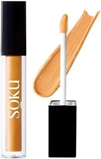 Soku All-Day Flawless Liquid Concealer for Women | Dark Spot Corrector | Concealer for Dark Circles | HD Finish | Long-Lasting | Suitable for All Skin Types & Tones | Shade - Honeyed Sand - 3.5ml