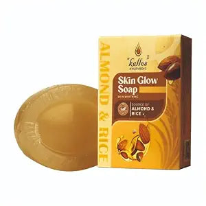 Ayurvedic Almond & Rice Skin Glow Soap | 100GMS