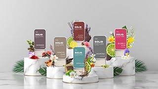 WOHL Reactions™ Solid Perfume | pack of 6 Fragrance Inspired by all type feelings | 12g | Alcohol-Free & Long-Lasting | With Beeswax & Natural Oils | Pocket-Friendly Tin | Skin Safe