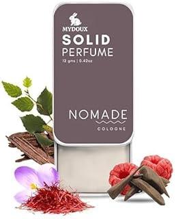 IDITRI EXPORT Solid Perfume Balm | Long-Lasting Alcohol-Free Fragrance for Men & Women | Travel-Friendly & Mess-Free Wax Cologne (NOMADE)