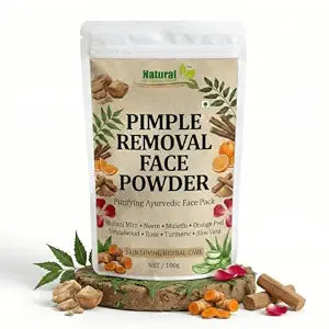 Natural Health & Herbal Products Pimple Removal Face Powder Ayurvedic Beauty Care Blend wi