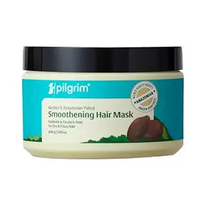 Pilgrim Patua & Keratin Smoothening Hair Mask for Dry & Frizzy Hair - 200ml
