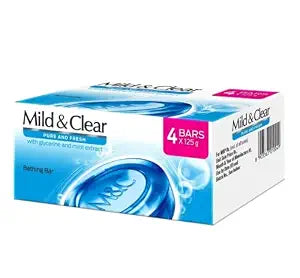Mild & Clear Original Glycerin Soap Bar - Soft & Fresh Glow | 500GMS