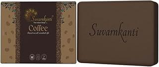 Suvarnkanti The Indian Soap - Coffee Exfoliating Soap | Natural Bath Bar with Antioxidants | Invigorating Aroma, Sulfate & Paraben Free (100g) (Rectangle)