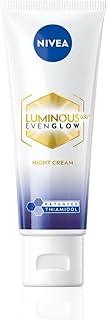 NIVEA Luminous Even Glow Night Creams & Moisturisers with Thiamidol and Hyaluronic Acid for Dark Spots Reduction and Deep Moisturization, Even skin tone, Reduces dullness| 40ml