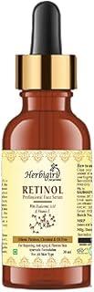 Herbigiri Herbal Retinol Facial Serum Natural Glowing Beauty for Anti-Aging | Collagen Production Toxins Cleansing and Acne for All Skin Types Pack of 1 (30ml)