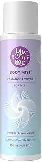Yu n Me Romance Revived Body Mist for Women | Long Lasting Fragrance With Aromatic, Green, Marine Notes | Skin Friendly & Dermatologically Tested | 200ml