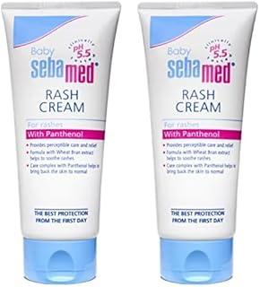 Sebamed Baby Rash Cream 100 ml|pH 5.5|Ideal for Diaper Rashes| Faster rash healing | (Pack of 2)