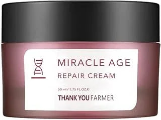 THANKYOU FARMER Miracle Age Repair Cream (50ml) | Age Repair Anti-Aging Cream | Dark Spot Remover & Firming Anti-Wrinkle Face Cream | k beauty, korean skincare products