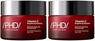 /PHD/Vitamin C Brightening Moisturizer | Vitamin C Cream for Face & Glowing Skin | Brightening Moisturizer with Pentavitin, Ferulic Acid & CoQ10 | For Men & Women | Lightweight Day Cream | 100 g