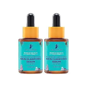 PILGRIM Korean Niacinamide 5% + Alpha Arbutin 1% Skin Clarifying Serum for acne & acne