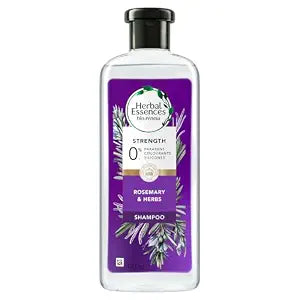 Herbal Essences bio:renew Rosemary and Herbs SHAMPOO, 400ml, No Parabens No Colorants