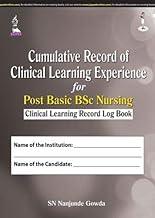 CUMULATIVE RECORD OF CLINICAL LEARNING EXPERIENCE FOR POST BASIC BSC NURSING(CLI.LEARN.REC LOG BOOK)