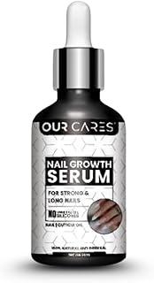 OURCARES Natural Nail Growth Serum & Cuticle Oil | Strengthen & Lengthen Nails, Promote Healthy Nail Growth, (50ml) | Original Formula for Stronger & Long Nails