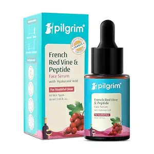 PILGRIM French Red Vine & Hyaluronic acid serum with peptides | 30ML