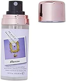 Makeup Revolution X Friends Mini Fixing Spray Monica, Clear (1458580), Contains Hyaluronic & Vitamin C