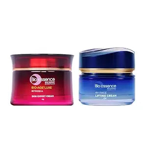 Bio Essence Bio-Vlift Face Firming & Tightening Cream, Anti Ageing Face Moisturizer 45G & 