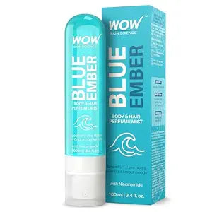 WOW Skin Science Blue Ember Unisex Body & Hair Perfume Mist | 100ML