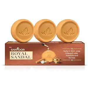 Santoor Royal Sandal Soap | 150GMS