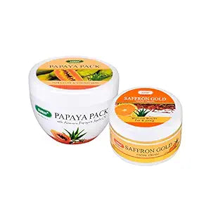 Sunny Papaya Pack(150gm) & Saffron Facial Cream(100gm)