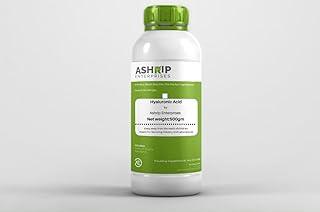 Ashrip Enterprises 500 gm Hyaluronic Acid For Serum Making,Anti Ageing Beauty Formulations,Moisturizer & Lotion Making,Cosmetic Making & DIY Personal Care For Face,Hair,Skin & Body