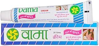 VAMA CREAM The Perfect Cream For Cracked Heels | Cracked Hands And Feet | Boils | Kharve | Kendwa | Minor Burns | Dry Skin After Shave | Boils | Skin Cuts | Minor Cuts | Etc. (Pack of 3)