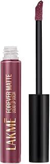 Lakme Forever Matte Liquid Lip Colour, Long-Lasting Liquid Lipstick, Lightweight & Transferproof, Smudgeproof - Mauve Ecstasy, 5.6ml
