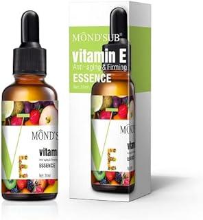 Mond'sub Vitamin E Face Serum with Hyaluronic Acid & Hemp Seed Oil for Anti-aging & reducing Wrinkles - 30ml