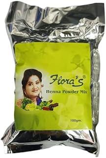 Flora's Heena Powder Mix: Natural Shine & Dandruff Control for All Hair Types (Vegan)