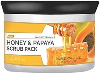 OxyGlow Honey and Papaya Enzymes Scrub Pack - 500 g