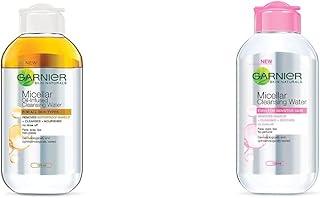 Garnier Skin Naturals, Micellar Oil-Infused Cleansing Water, 125ml And Garnier Skin Naturals, Micellar Cleansing Water, 125ml