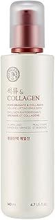 The Face Shop Pomegranate & Collagen Volume Lifting Cream With 10% Marine Collagen & Pomegranate Extracts | Night Cream For Wrinkles & Anti-Aging | Suitable For All Skin Types, 140ML